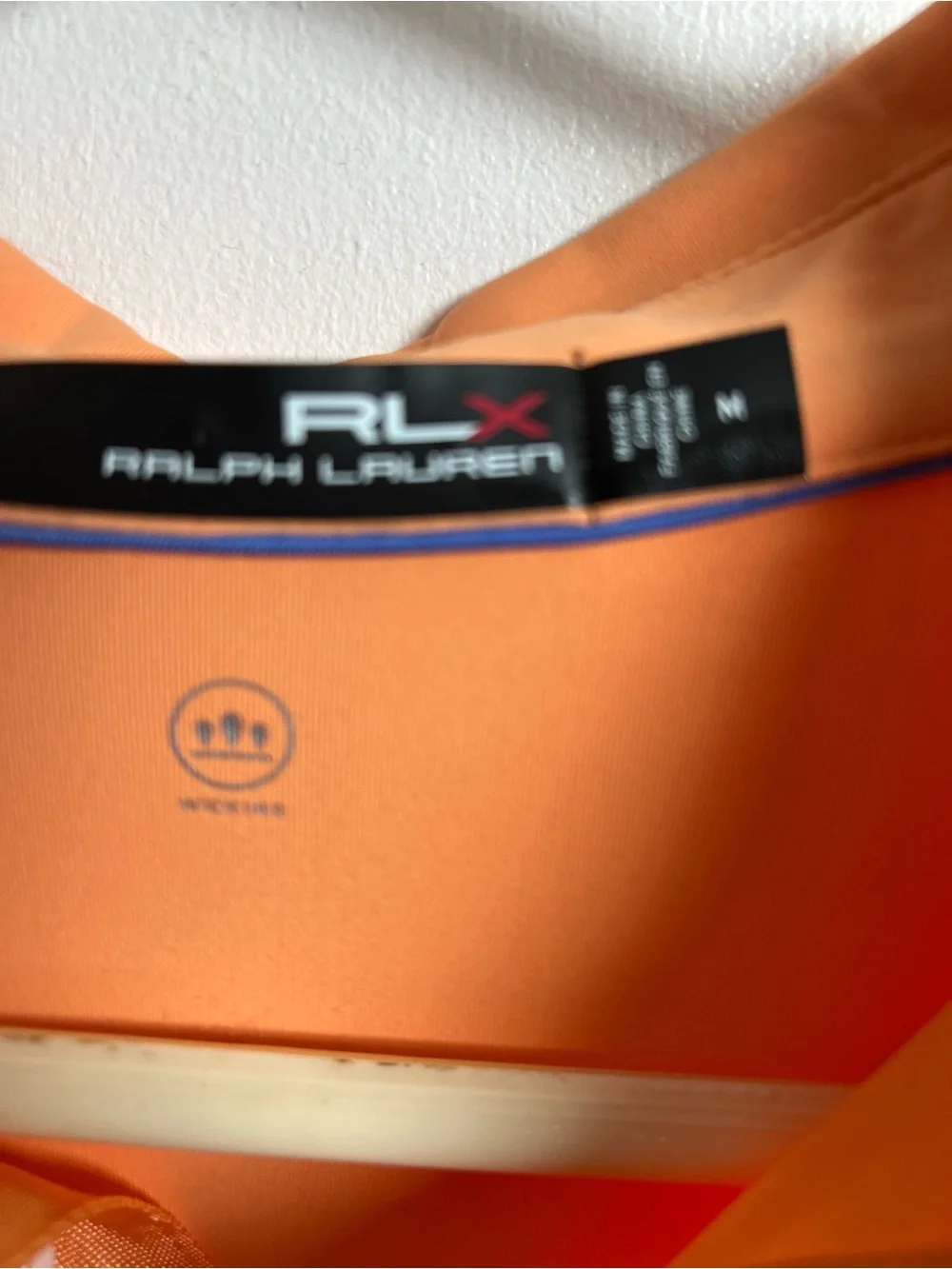 Ralph Lauren Wickless Peach Orange Short-Sleeve Polo